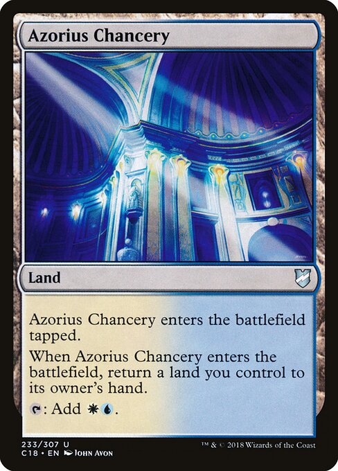Azorius Chancery - Commander 2018 - 233
