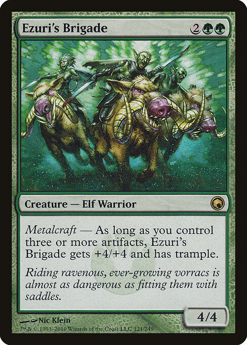 Ezuri's Brigade - Scars of Mirrodin - 121