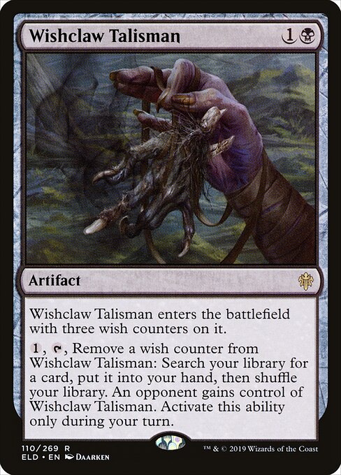 Wishclaw Talisman - Throne of Eldraine - 110