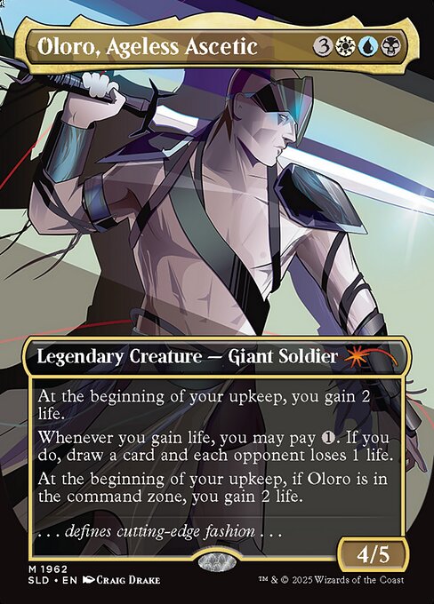 Oloro, Ageless Ascetic - Secret Lair Drop - 1962