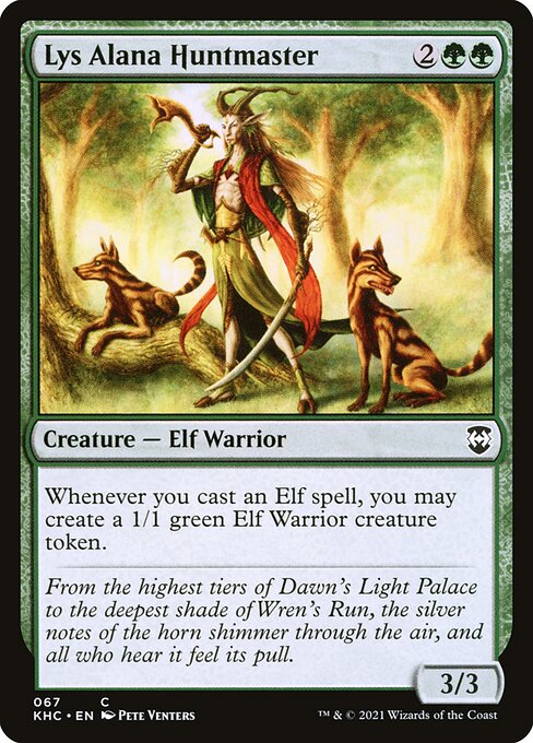 Lys Alana Huntmaster - Kaldheim Commander - 67