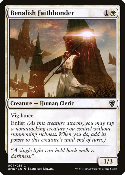 Benalish Faithbonder - Dominaria United - 7