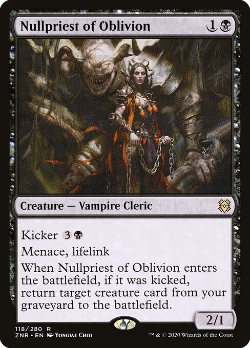 Nullpriest of Oblivion - Zendikar Rising - 118