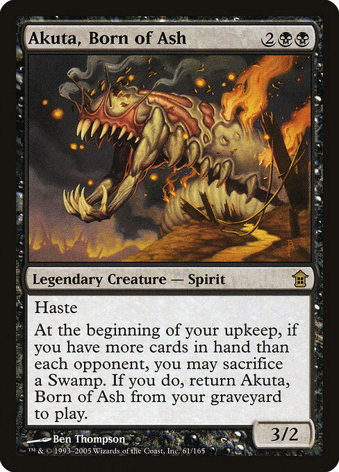 Akuta, Born of Ash - Saviors of Kamigawa - 61