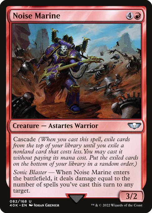 Noise Marine - Warhammer 40,000 Commander - 82