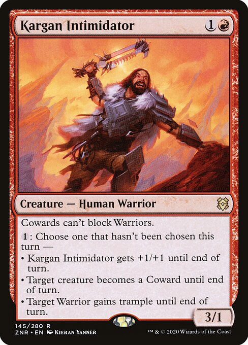 Kargan Intimidator - Zendikar Rising - 145
