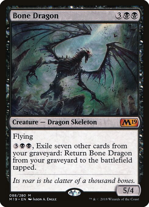 Bone Dragon - Core Set 2019 - 88