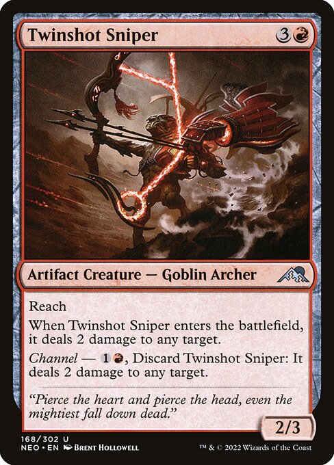 Twinshot Sniper - Kamigawa: Neon Dynasty - 168
