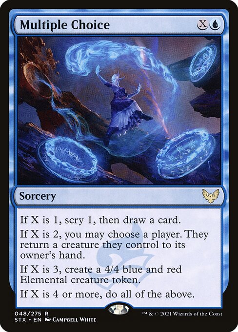 Multiple Choice - Strixhaven: School of Mages - 48