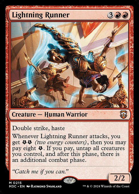 Lightning Runner - Modern Horizons 3 Commander - 215