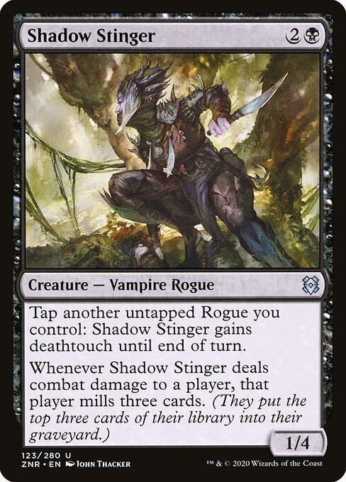 Shadow Stinger - Zendikar Rising - 123