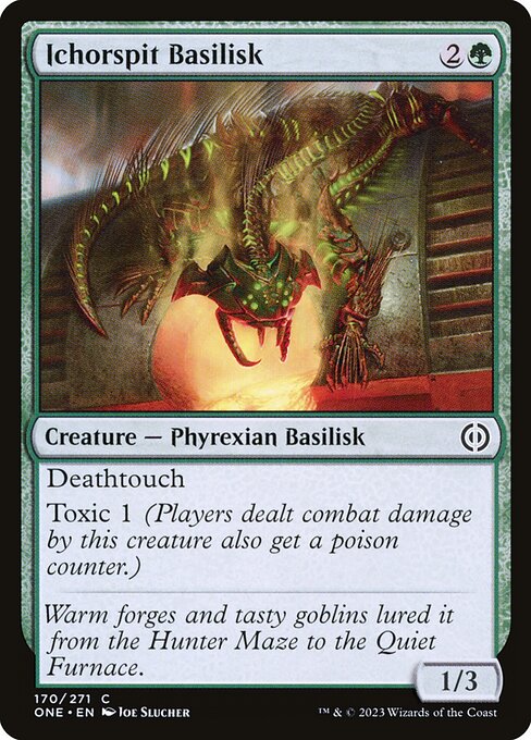 Ichorspit Basilisk - Phyrexia: All Will Be One - 170