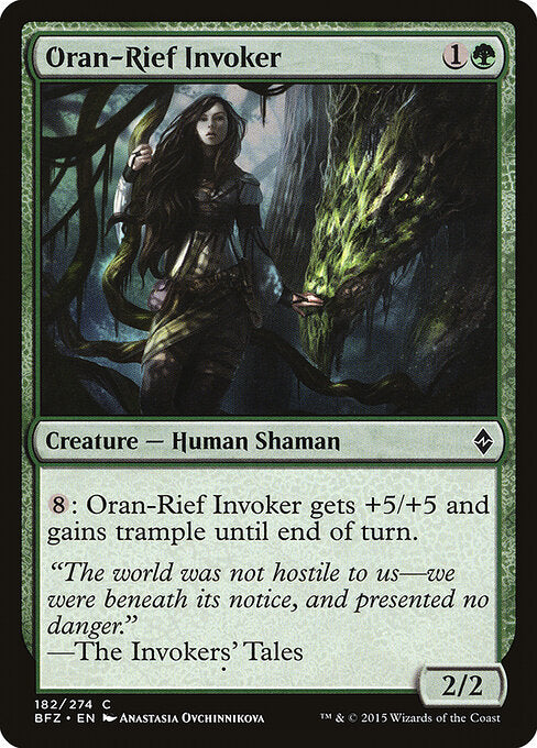 Oran-Rief Invoker - Battle for Zendikar - 182