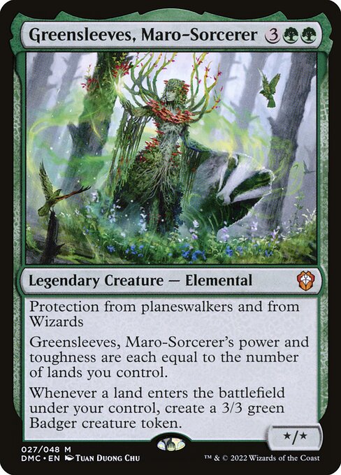 Greensleeves, Maro-Sorcerer - Dominaria United Commander - 27