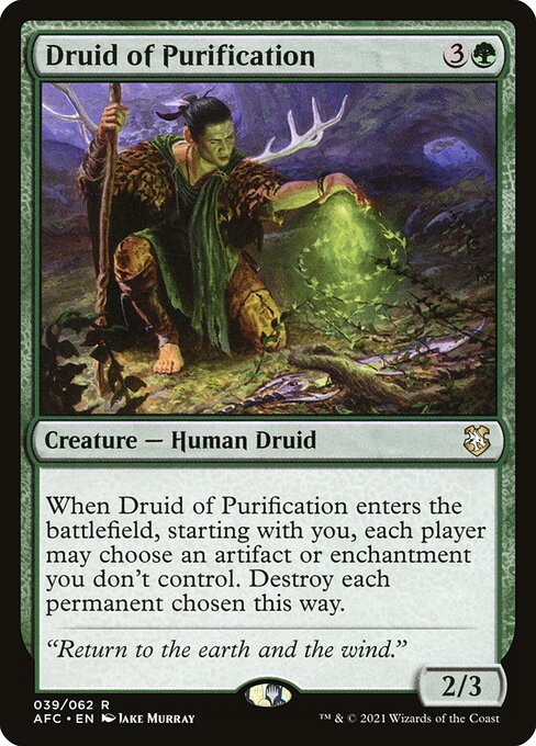 Druid of Purification - Forgotten Realms Commander - 39