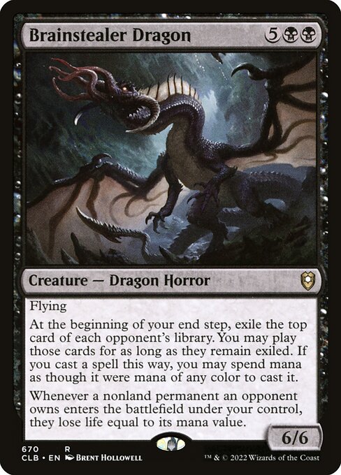 Brainstealer Dragon - Commander Legends: Battle for Baldur's Gate - 670