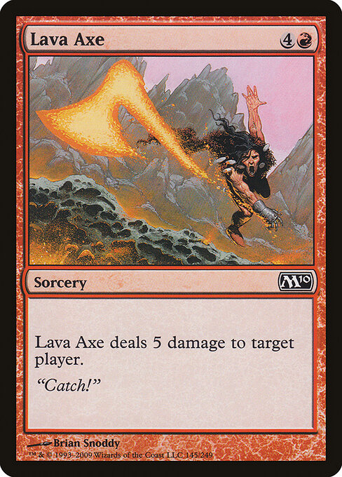 Lava Axe - Magic 2010 - 145