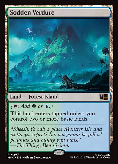Sodden Verdure - Marvel Super Heroes Commander - 267