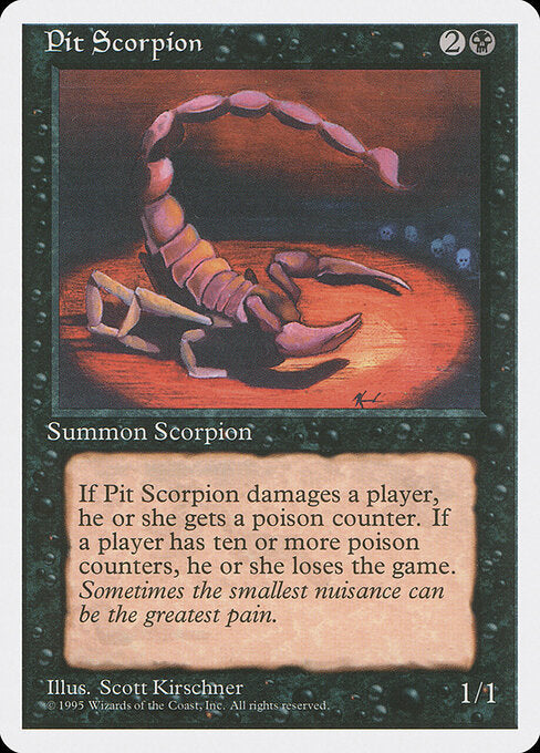 Pit Scorpion - Fourth Edition - 153