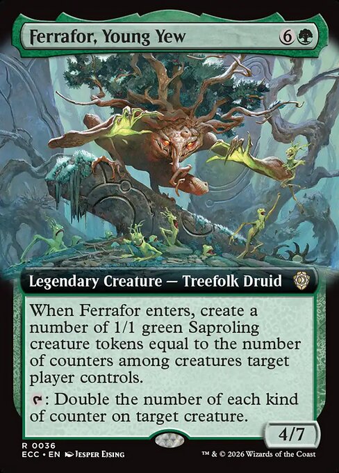 Ferrafor, Young Yew - Lorwyn Eclipsed Commander - 36
