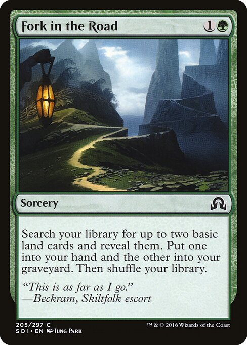 Fork in the Road - Shadows over Innistrad - 205