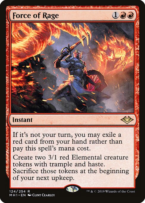 Force of Rage - Modern Horizons - 124