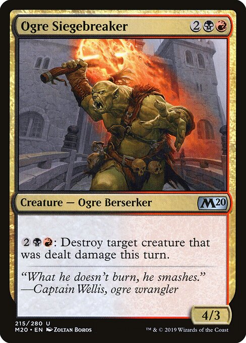Ogre Siegebreaker - Core Set 2020 - 215