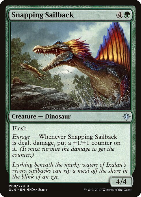 Snapping Sailback - Ixalan - 208