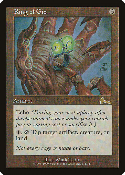 Ring of Gix - Urza's Legacy - 131