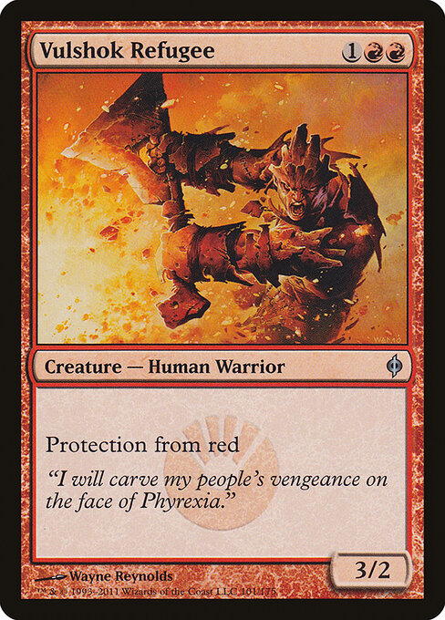 Vulshok Refugee - New Phyrexia - 101