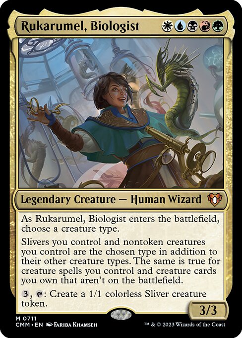 Rukarumel, Biologist - Commander Masters - 711