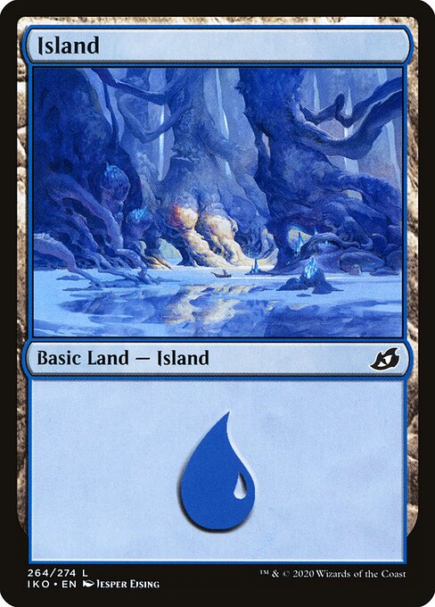 Island - Ikoria: Lair of Behemoths - 264