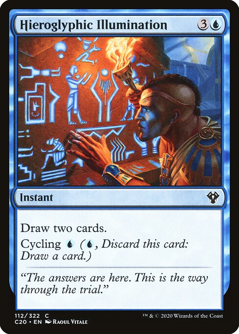 Hieroglyphic Illumination - Commander 2020 - 112