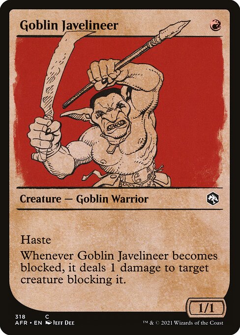 Goblin Javelineer - Adventures in the Forgotten Realms - 318