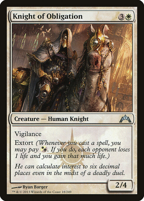 Knight of Obligation - Gatecrash - 18
