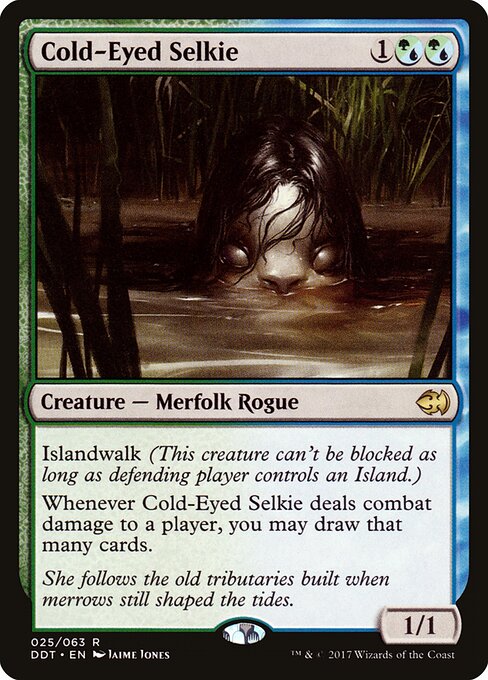 Cold-Eyed Selkie - Duel Decks: Merfolk vs. Goblins - 25
