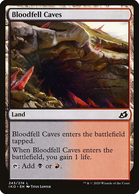 Bloodfell Caves - Ikoria: Lair of Behemoths - 243