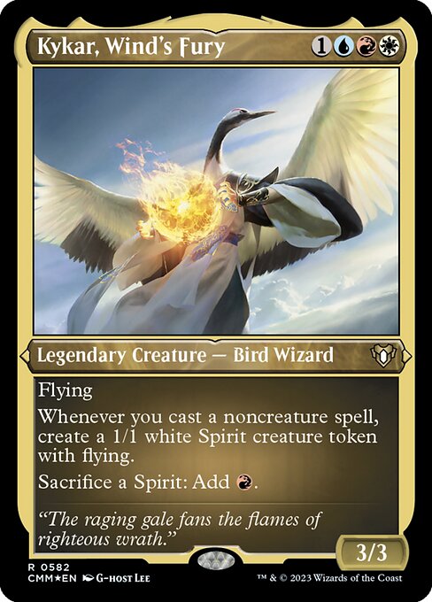 Kykar, Wind's Fury - Commander Masters - 582