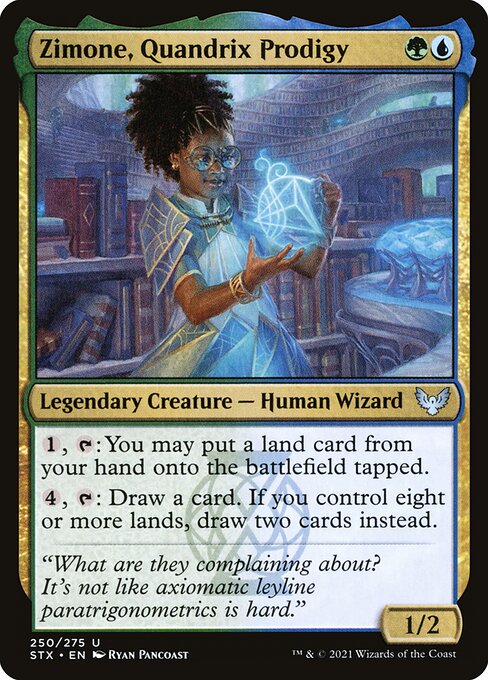 Zimone, Quandrix Prodigy - Strixhaven: School of Mages - 250