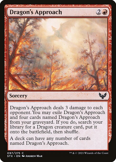 Dragon's Approach - Strixhaven: School of Mages - 97