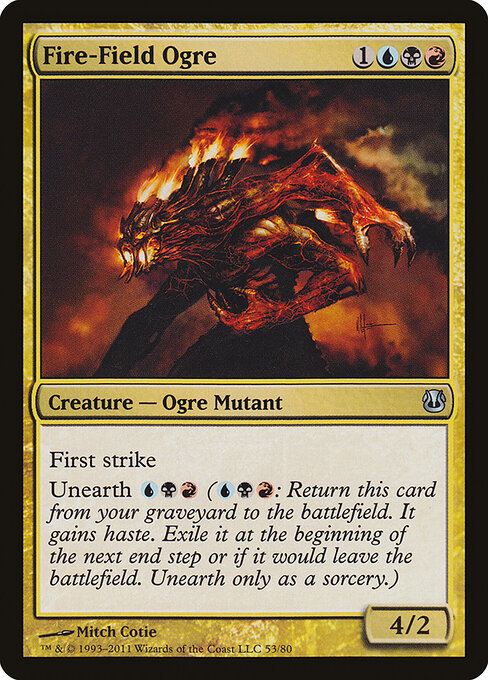 Fire-Field Ogre - Duel Decks: Ajani vs. Nicol Bolas - 53