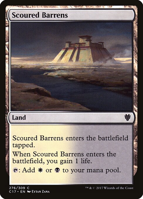 Scoured Barrens - Commander 2017 - 276