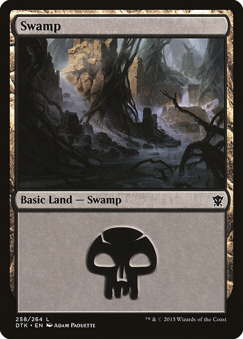 Swamp - Dragons of Tarkir - 258