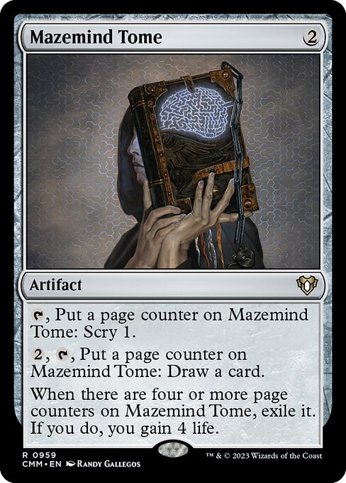 Mazemind Tome - Commander Masters - 959