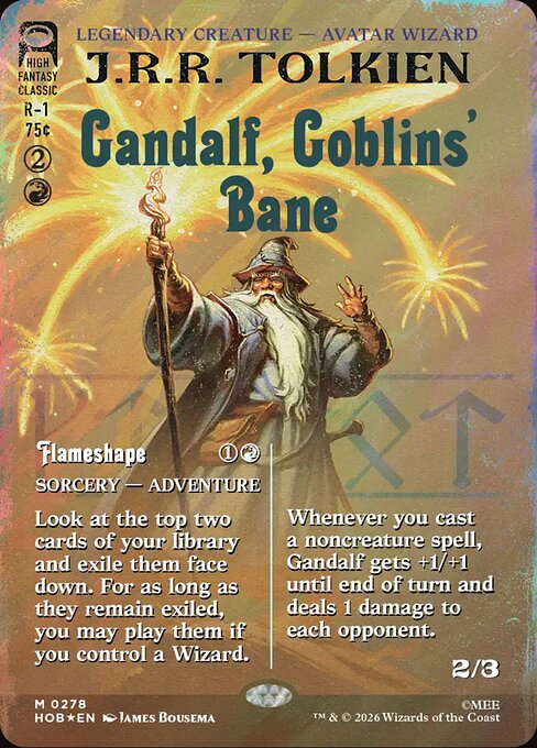 Gandalf, Goblins' Bane // Flameshape - The Hobbit - 278