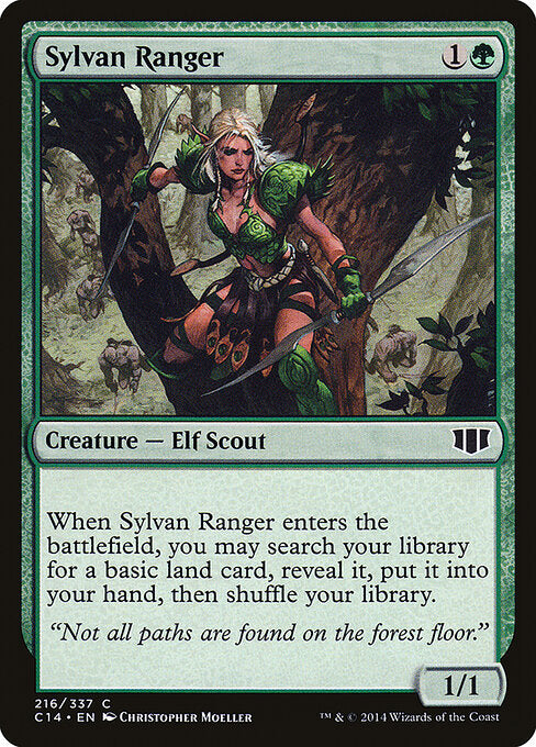 Sylvan Ranger - Commander 2014 - 216