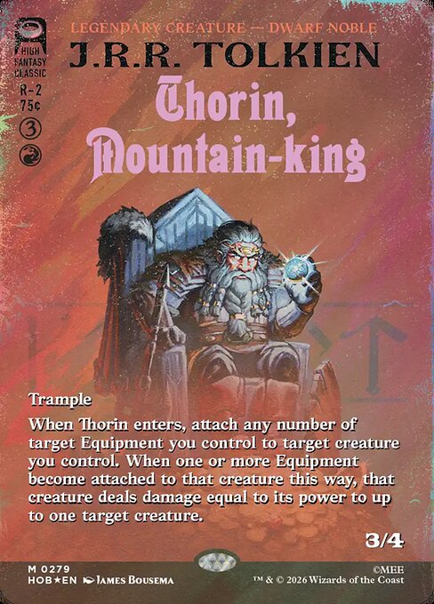 Thorin, Mountain-king - The Hobbit - 279