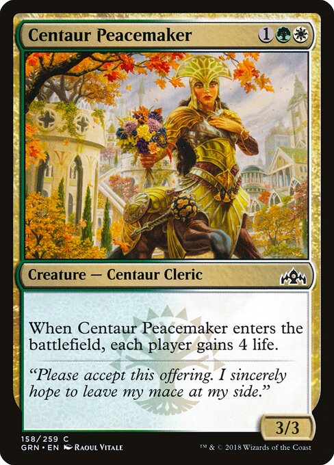 Centaur Peacemaker - Guilds of Ravnica - 158