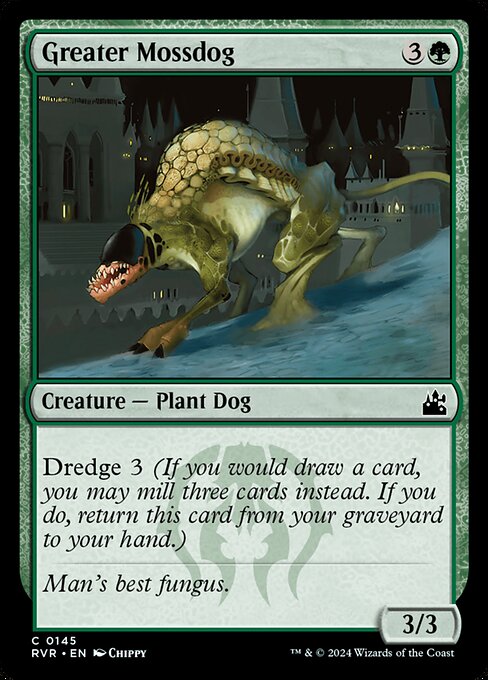 Greater Mossdog - Ravnica Remastered - 145