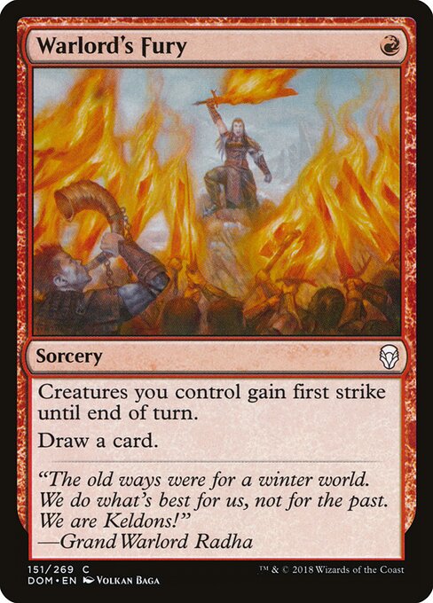 Warlord's Fury - Dominaria - 151